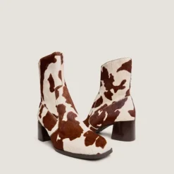 Bottines à bouts ovales