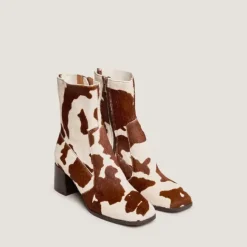 Bottines à bouts ovales