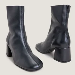 Bottines à fermetures éclairs arrières
