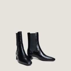 Bottines à larges élastiques