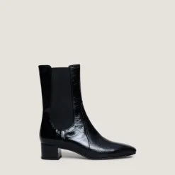 Bottines à larges élastiques