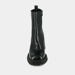 Bottines à semelles crantées et bouts ca...