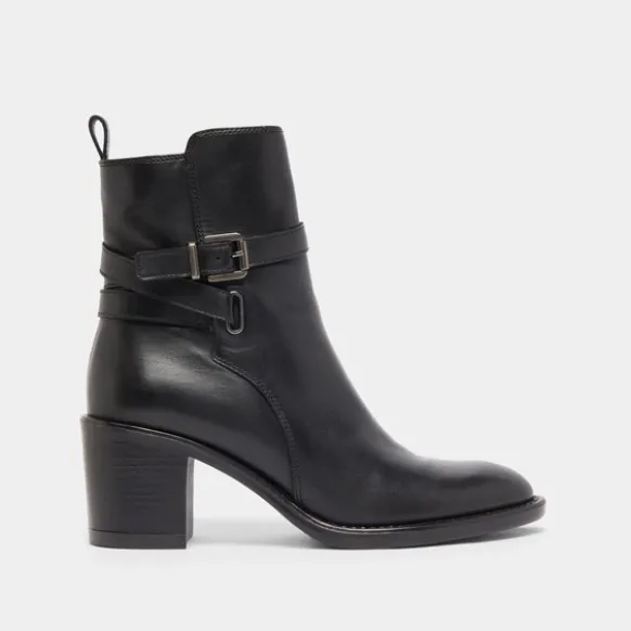Bottines à talons et boucles