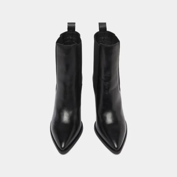 Bottines à talons et élastiques