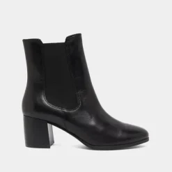 Bottines à talons et élastiques