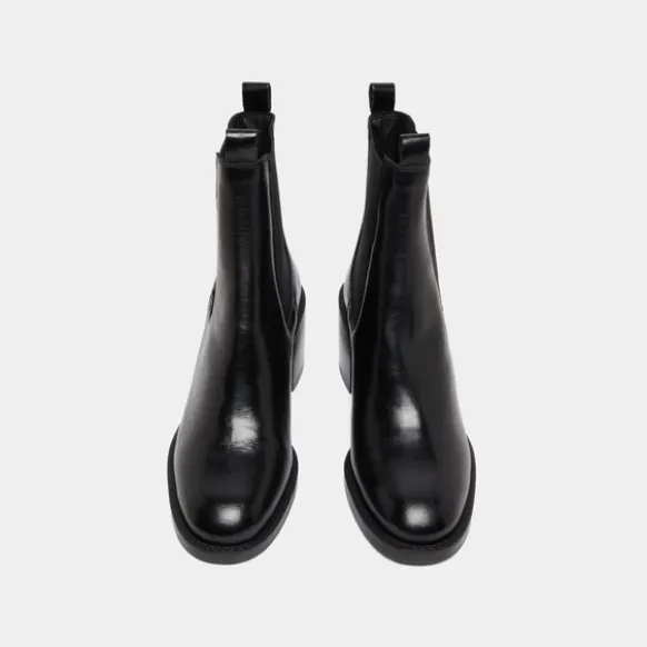Bottines à talons et élastiques