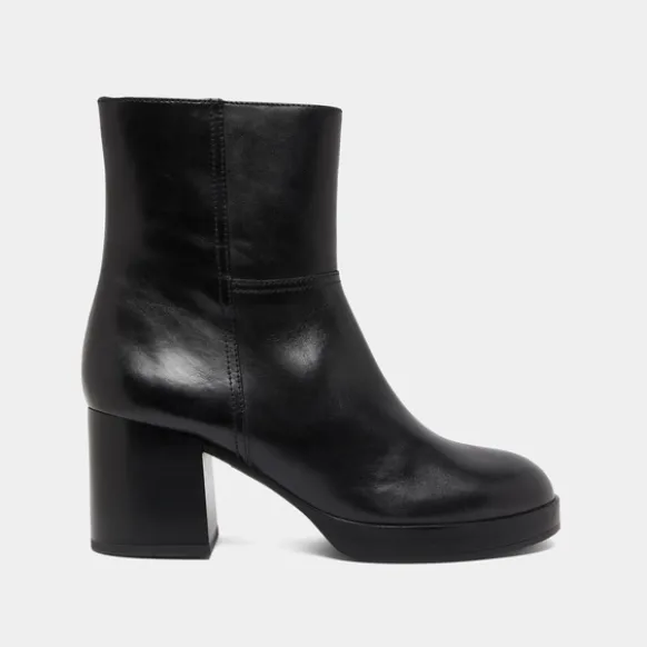 Bottines à talons flare
