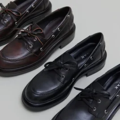 Derbies à lacets épais