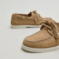 Derbies à lacets épais et surpiqûres