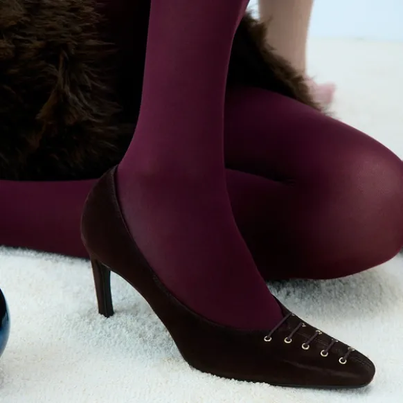 Escarpins à détail avant