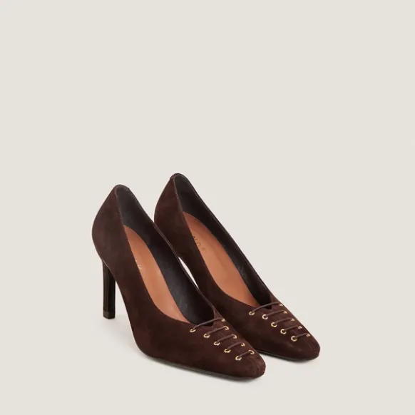 Escarpins à détail avant