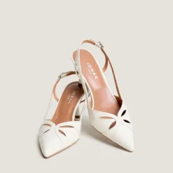 Escarpins slingbacks à bouts pointus