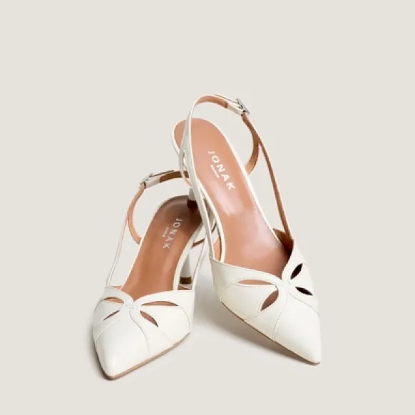 Escarpins slingbacks à bouts pointus