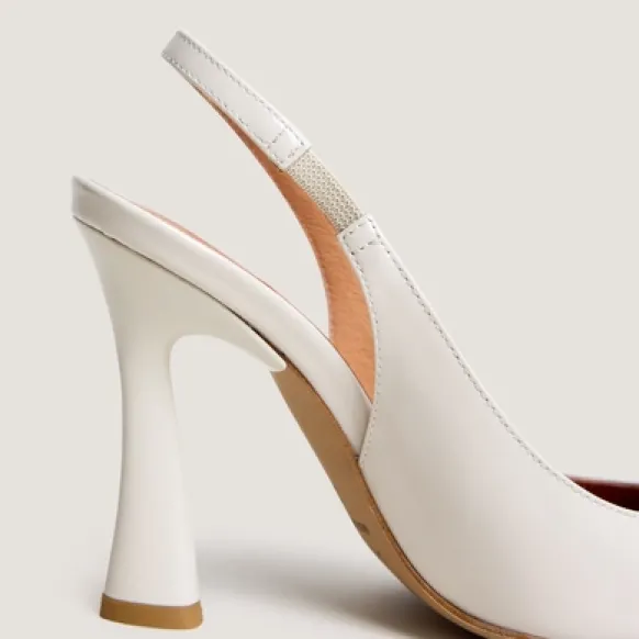 Escarpins slingbacks à bouts pointus