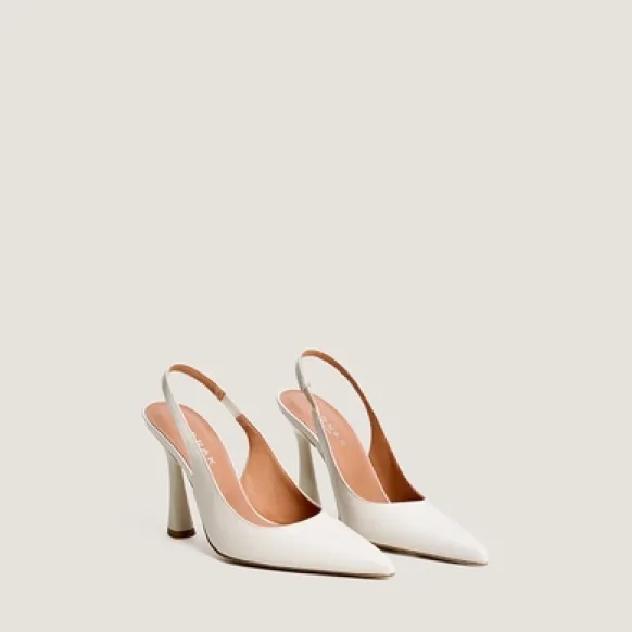 Escarpins slingbacks à bouts pointus