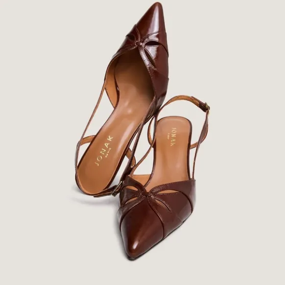 Escarpins slingbacks à bouts pointus