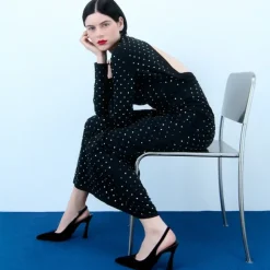 Escarpins slingbacks à bouts pointus