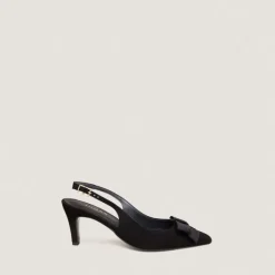 Escarpins slingbacks à détail avant