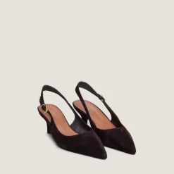 Escarpins slingbacks à petits talons