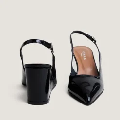 Escarpins slingbacks compensés