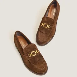 Mocassins à boucles dorées