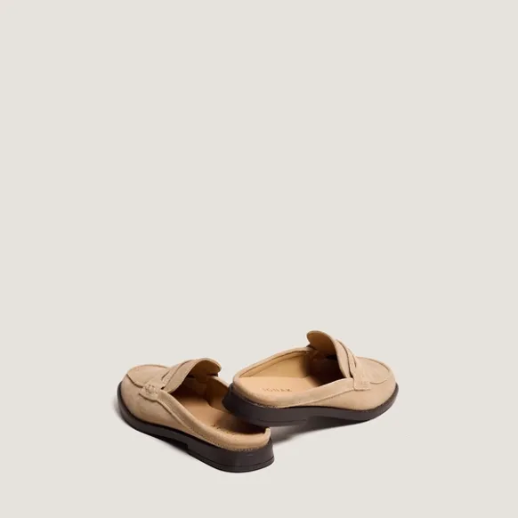 Mocassins à bouts arrières ouverts