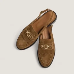 Mocassins à bouts arrières ouverts