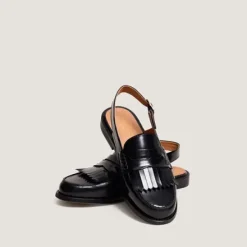 Mocassins à bouts arrières ouverts