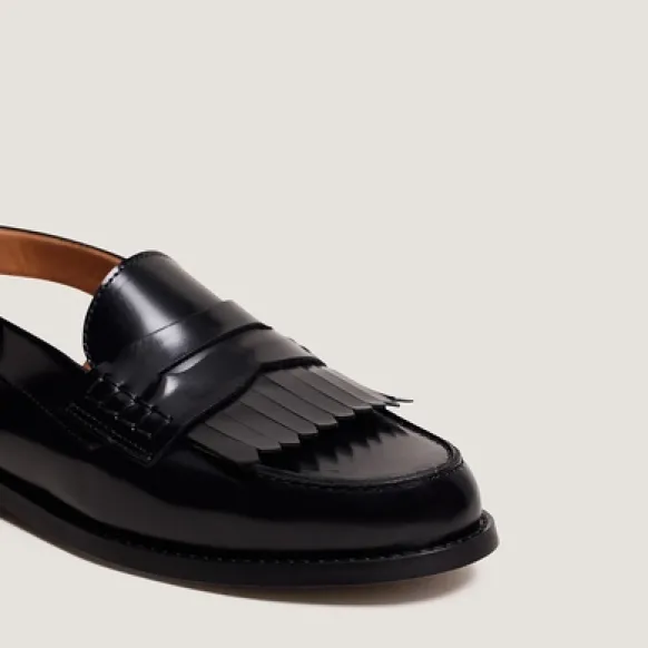 Mocassins à bouts arrières ouverts