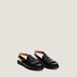 Mocassins à bouts arrières ouverts