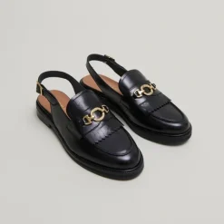 Mocassins à bouts arrières ouverts