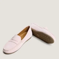 Mocassins à bouts carrés