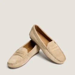 Mocassins à bouts carrés