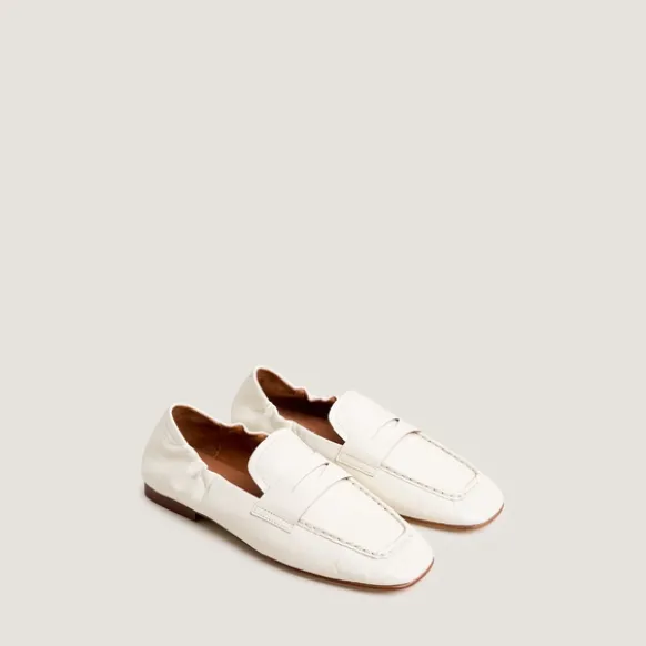 Mocassins à bouts carrés