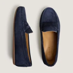 Mocassins à bouts carrés