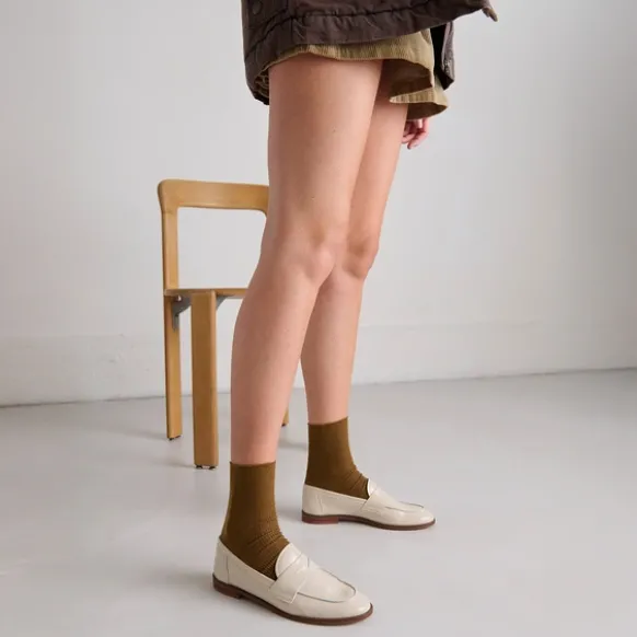 Mocassins à bouts ronds