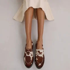Mocassins à bouts ronds