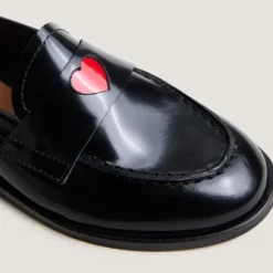Mocassins à bouts ronds et cœur - Capsule mini