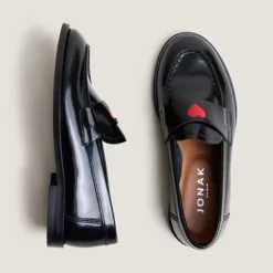 Mocassins à bouts ronds et cœur - Capsule mini