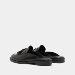 Mocassins à glands et bouts arrières ouv...