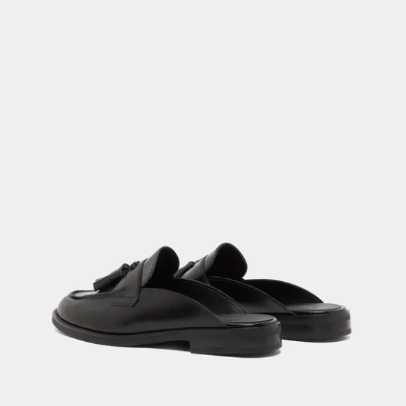 Mocassins à glands et bouts arrières ouv...