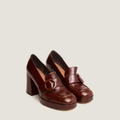 Mocassins à hauts talons