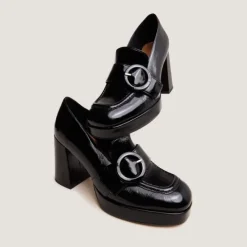 Mocassins à hauts talons