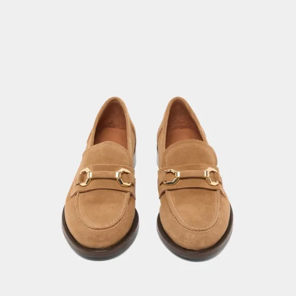 Mocassins à mors dorés