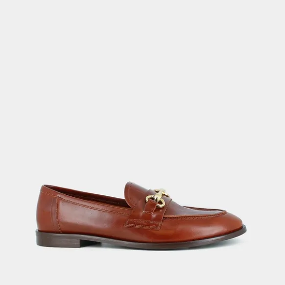 Mocassins à mors dorés