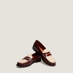 Mocassins à plateau pincé