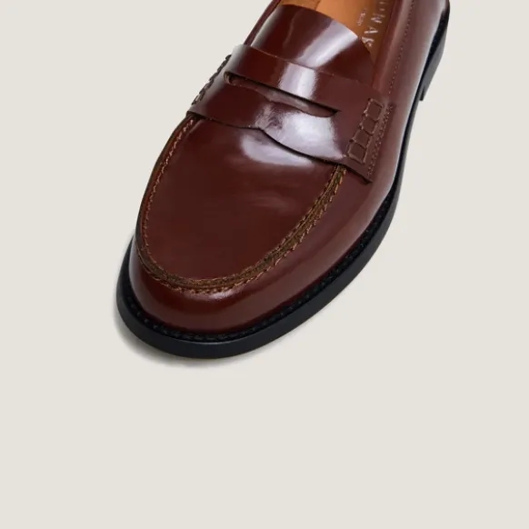 Mocassins à plateau pincé