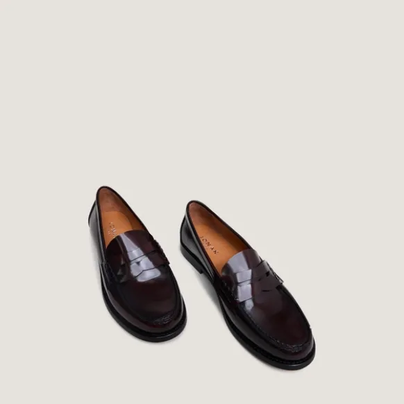 Mocassins à plateau pincé