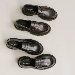 Mocassins à semelles crantées