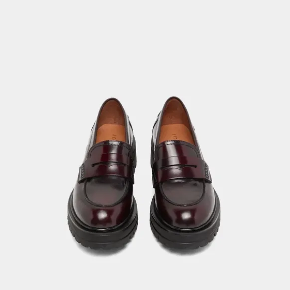 Mocassins à semelles crantées